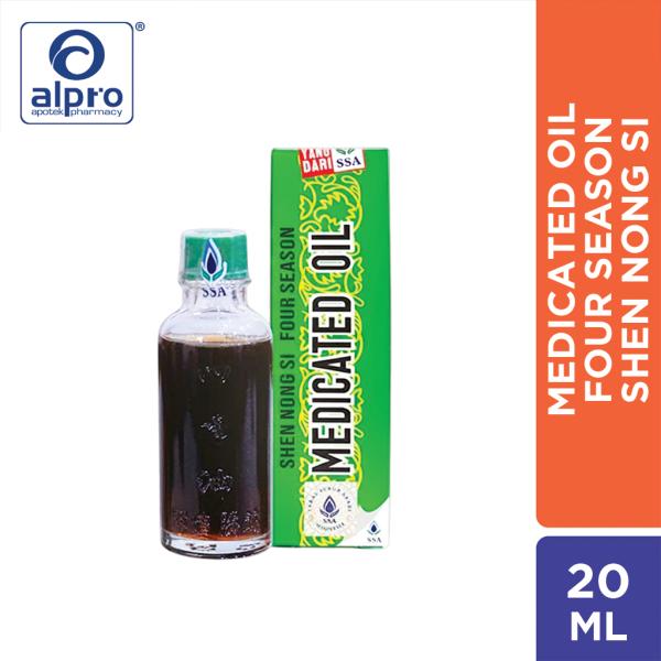 Medicated Oil Four Season  Hijau 20Ml